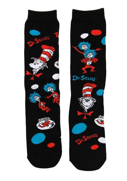 The Cat In The Hat Pattern Socks Adult's - US 0898
