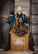 5.9FT The Doll Maker's Curse Animatronic Decoration - US 1258
