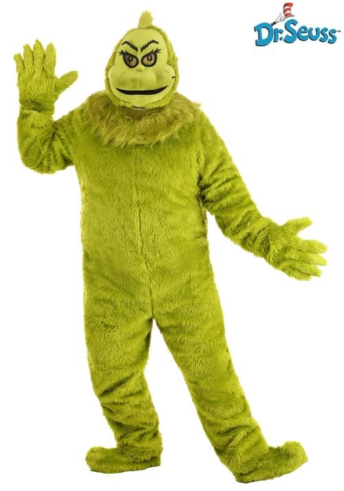 Adult The Grinch Plus Size Premium Costume - US 0416