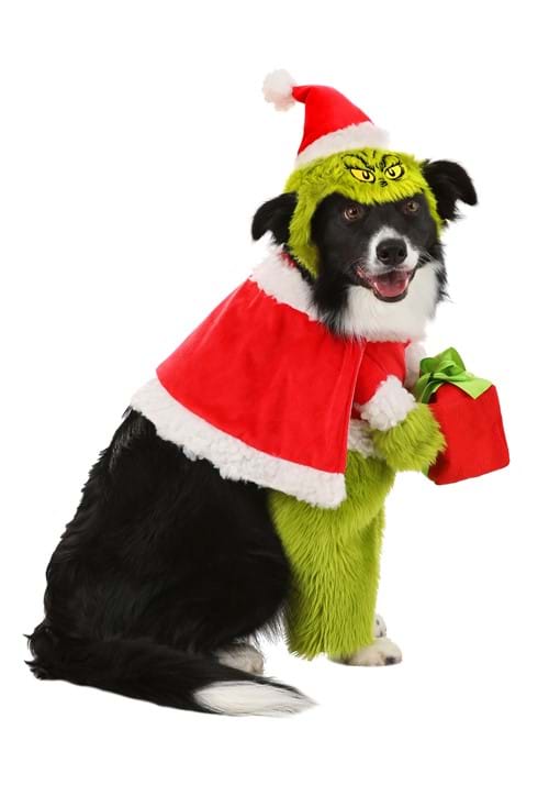 The Grinch Santa Pet Costume - US 3784