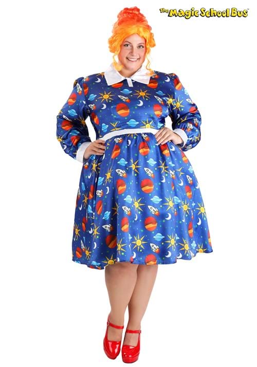 Plus Size Women's The Magic School Bus Miss Frizzle Costume - US 0509