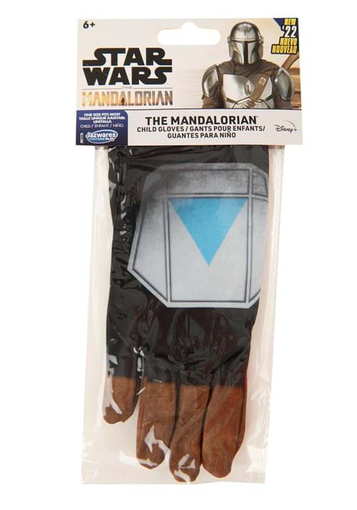 Kid's Star Wars The Mandalorian Costume Gloves - US 7229