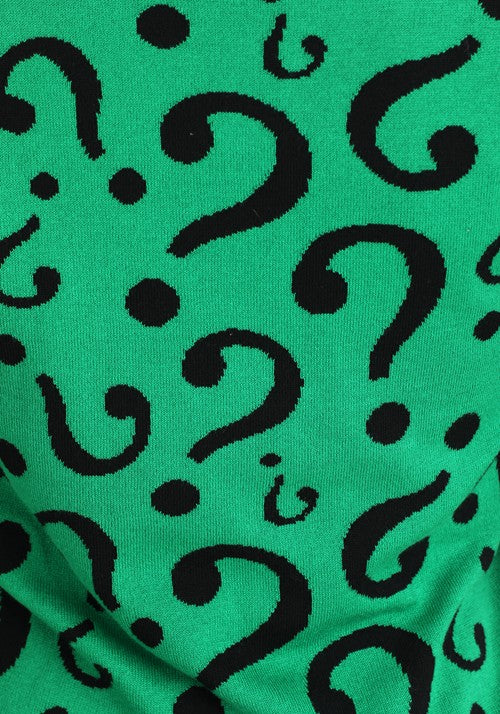 The Riddler Adult Christmas Sweater - US 7969