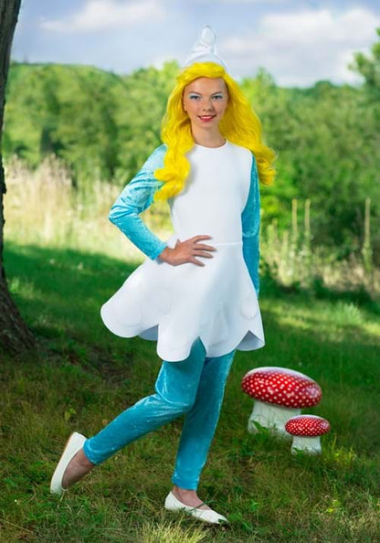 The Smurfs Smurfette Costume for Girls - US 0137