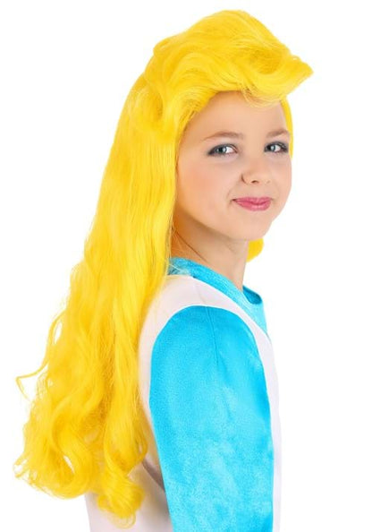 The Smurfs Girl's Smurfette Wig - US 5375