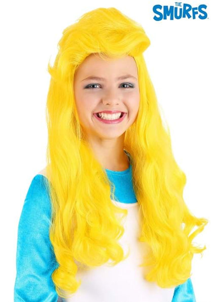 The Smurfs Girl's Smurfette Wig - US 5375