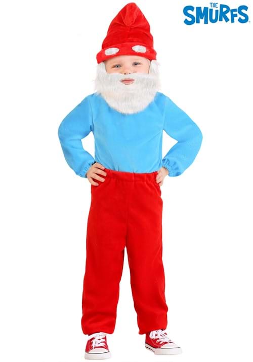 Boy's Toddler The Smurfs Papa Smurf Costume - US 2639