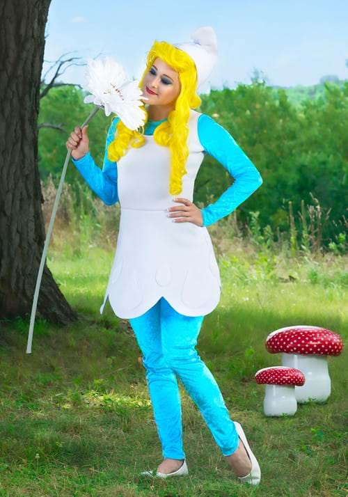 The Smurfs Women's Smurfette Costume Wig - US 0433