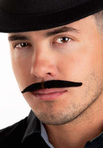 Men's Thin Outlaw Costume Mustache - US 2933