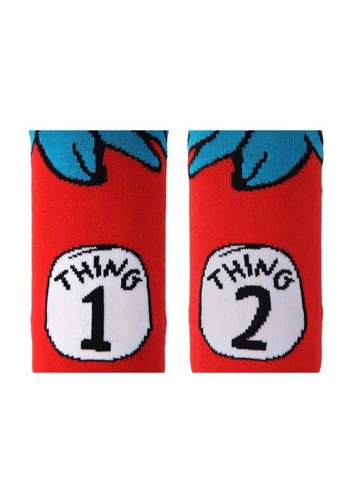 Dr. Seuss Thing 1 & 2 Costume Socks for Kids - US 4296