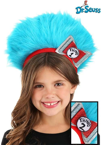 Thing 1 & 2 Fuzzy Costume Headband - US 5820