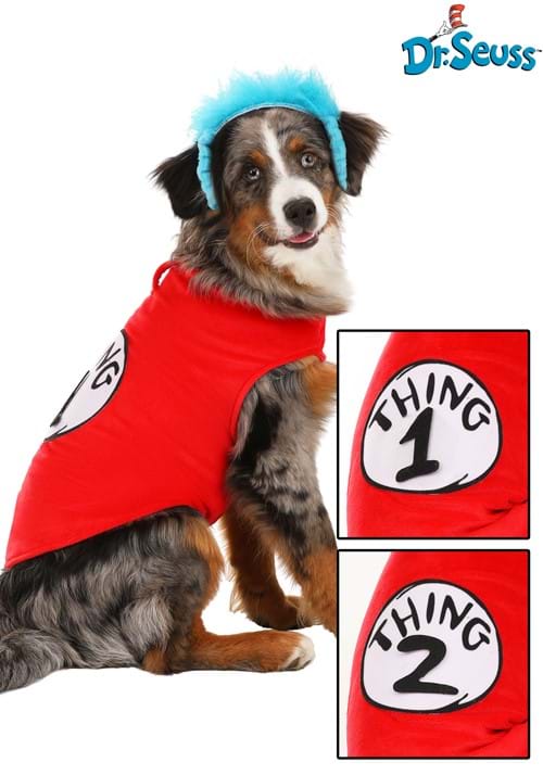 Dr. Seuss Thing 1 & 2 Costume for Pets - US 1127