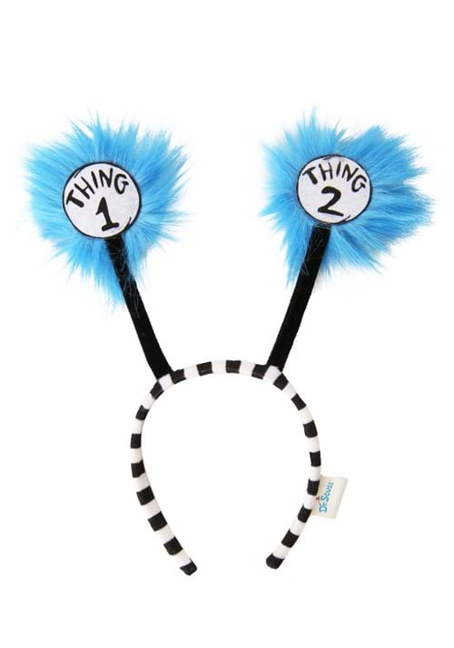 Thing 1 and 2 Costume Headband for Women - US 9655