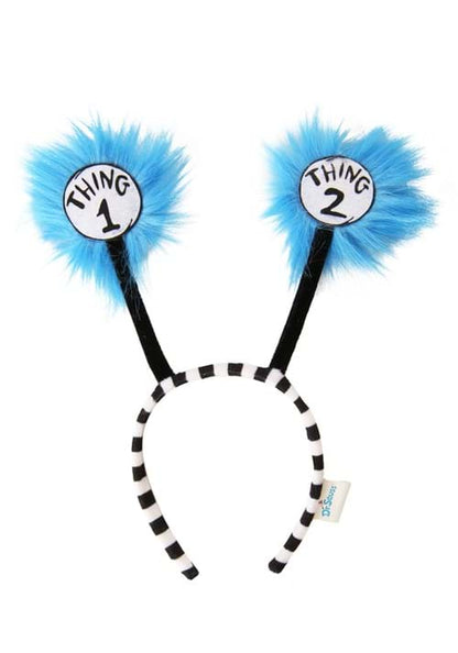 Thing 1 and 2 Costume Headband for Women - US 9655