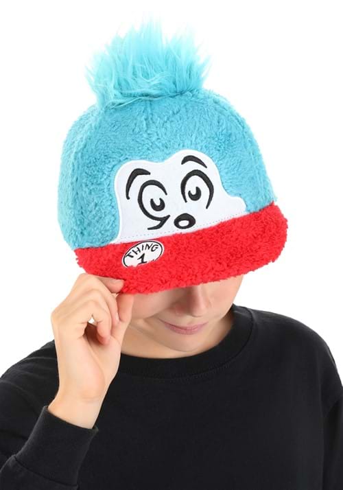 Dr. Seuss Thing 1 Fuzzy Cap - US 5888