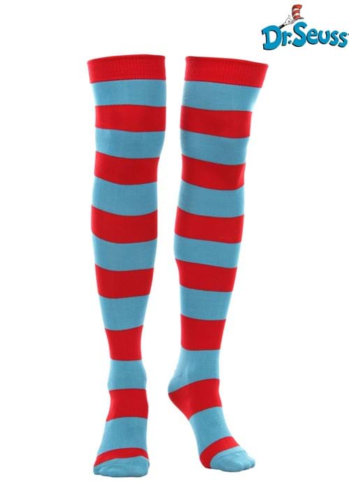 Thing 1 & Thing 2 Striped Knee High Socks - US 1806