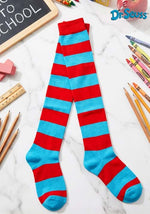 Thing 1 & Thing 2 Striped Knee High Socks - US 1806