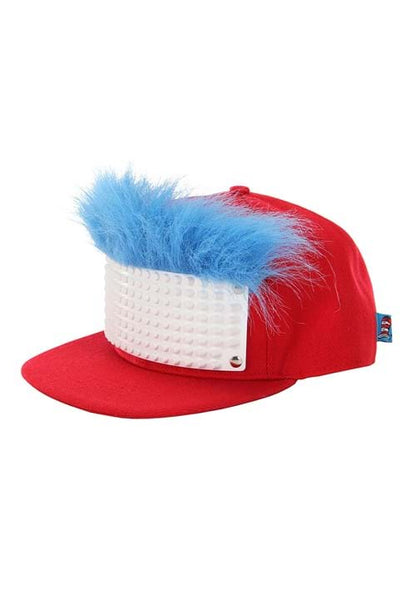 Thing 1 & Thing 2 Bricky Blocks Build-On Snapback Hat Kit - US 1359