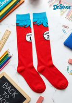 Dr. Seuss Thing 1 & 2 Costume Socks for Kids - US 4296