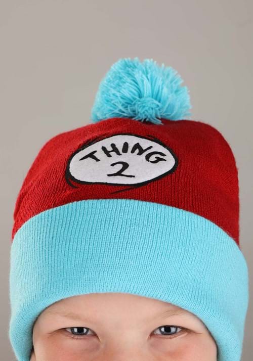 Dr. Seuss Thing 2 Pom Pom Beanie - US 9428