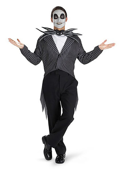 Tim Burton Jack Skellington Adult Costume - US 5872