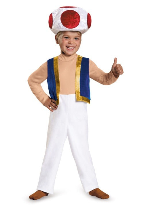 Super Mario Toad Toddler Costume - US 1261