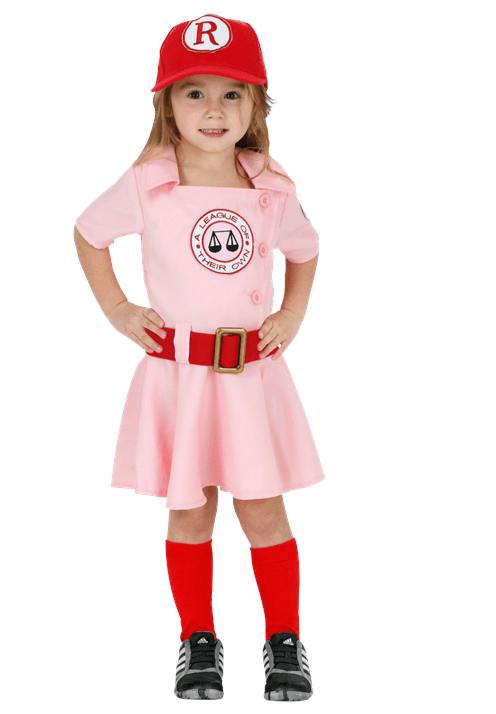 Girl's Toddler A League of Their Own Dottie Costume - US 1677