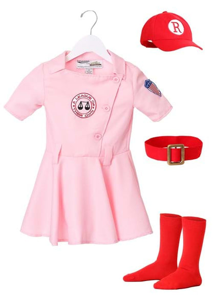 Girl's Toddler A League of Their Own Dottie Costume - US 1677
