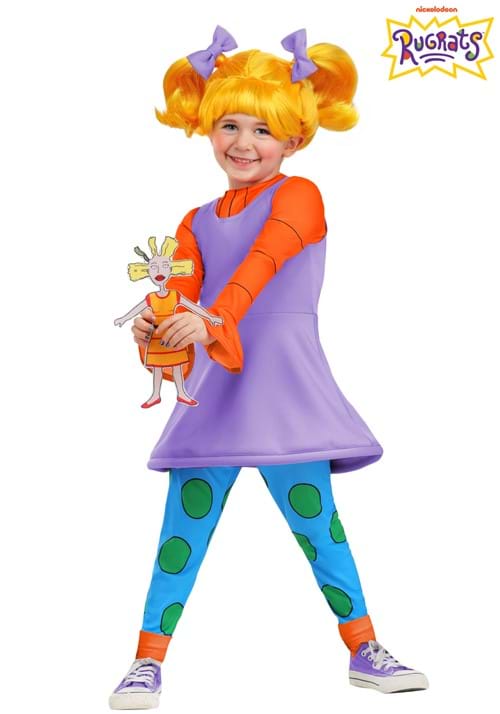 Girl's Nickelodeon Rugrats Toddler Angelica Costume - US 8092