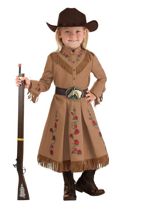 Girl's Annie Oakley Cowgirl Toddler Costume - US 7112