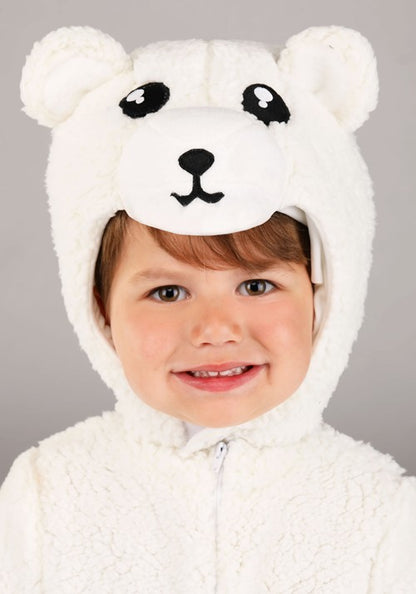Arctic Polar Bear Costume for Toddlers - US 5962