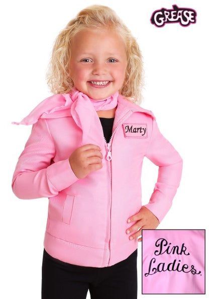 Authentic Pink Ladies Jacket Costume for Toddlers - US 3505