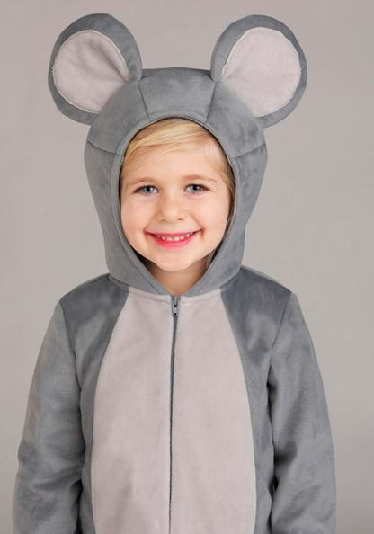 Toddler Grey Baby Mouse Costume - US 3075