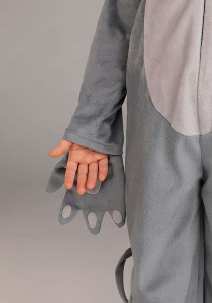 Toddler Grey Baby Mouse Costume - US 3075