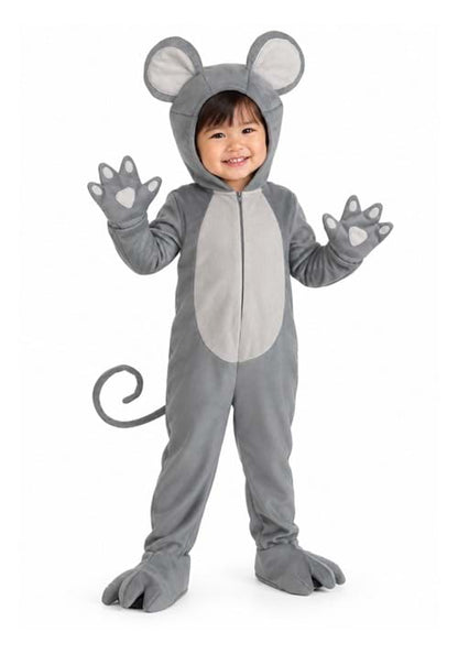 Toddler Grey Baby Mouse Costume - US 3075