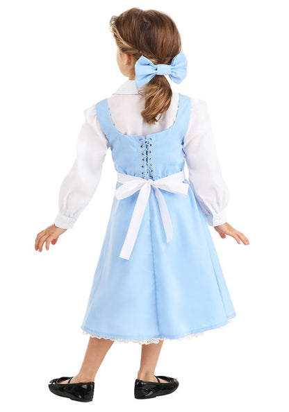 Belle Blue Dress Costume for Toddlers from Disney's Beauty and the Beast - US 0192