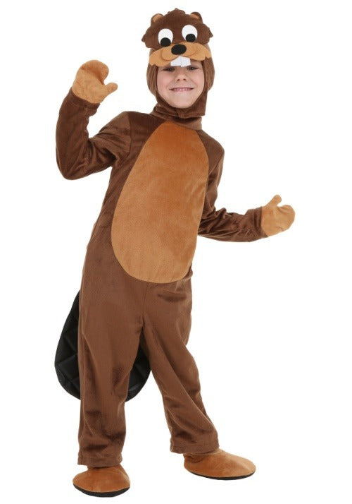 Brown Beaver Costume for Toddlers - US 9823