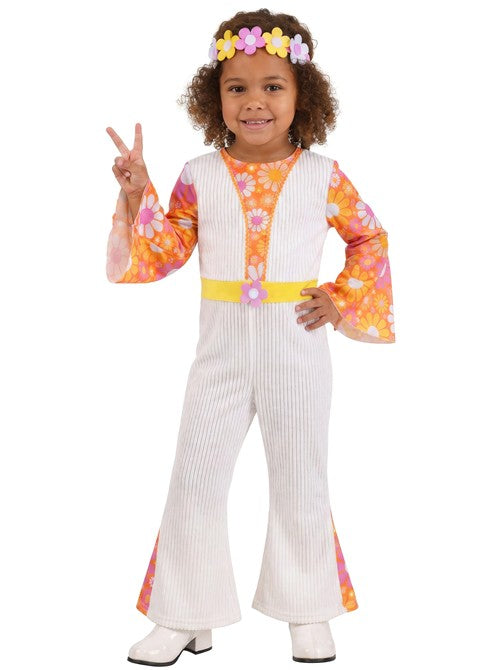 Toddler Bell Bottom Hippie Costume - US 8066