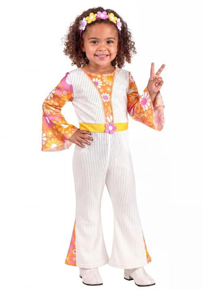Toddler Bell Bottom Hippie Costume - US 8066