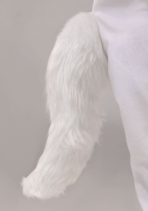Toddler Big Tailed White Cat Costume - US 9679
