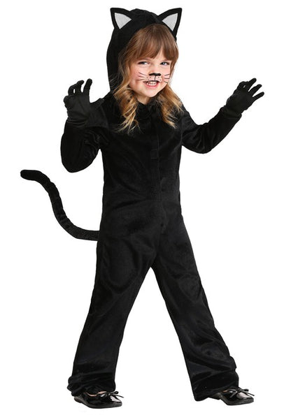 Black Cat Costume for Toddlers - US 9347