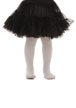 Girl's Toddler Black Knee Length Crinoline - US 0322