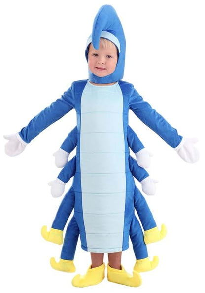Blue Caterpillar Costume for Toddlers - US 0987