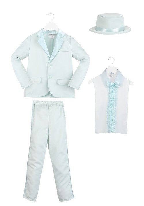 Toddler Blue Tuxedo Costume - US 6809