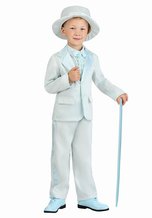 Toddler Blue Tuxedo Costume - US 6809