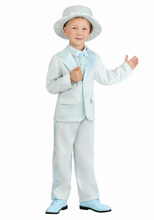 Toddler Blue Tuxedo Costume - US 6809