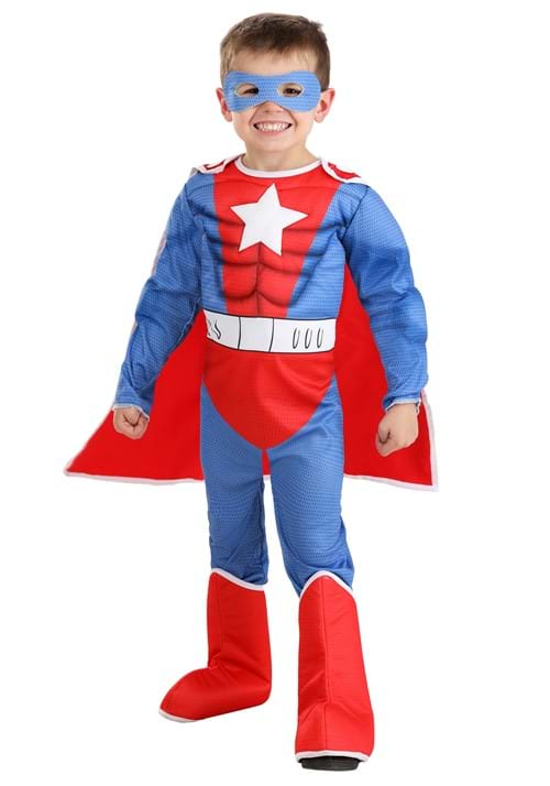 Toddler Muscle Suit Superhero Costume for Boys - US 5225
