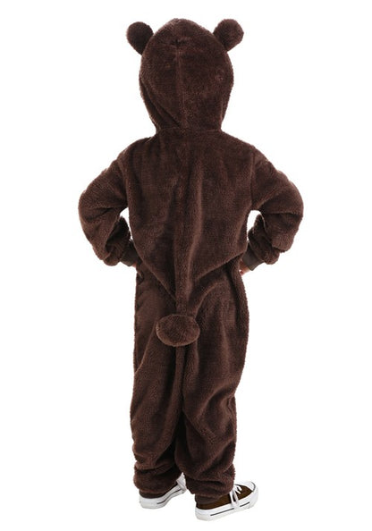 Toddler Brown Bear Jumpsuit Costume - US 9573