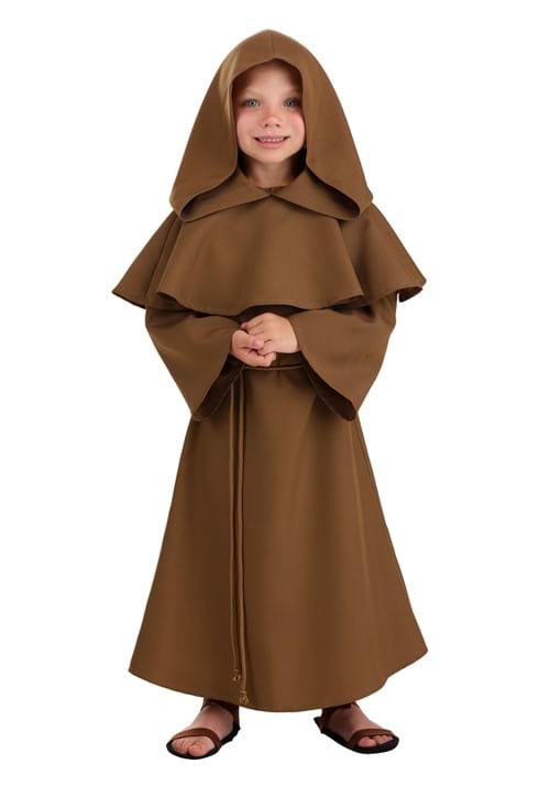 Brown Monk Robe Costume for Toddlers - US 4170