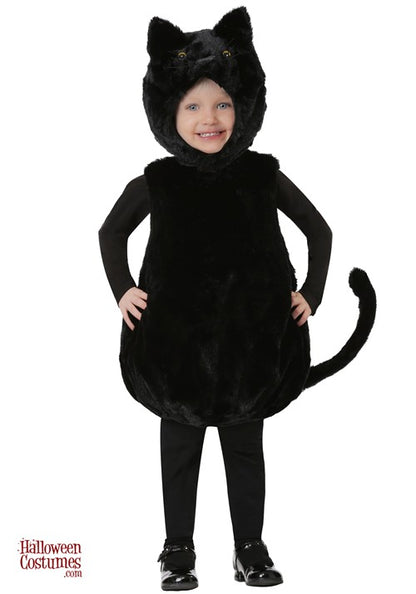 Toddler Bubble Body Black Kitty Costume - US 9184